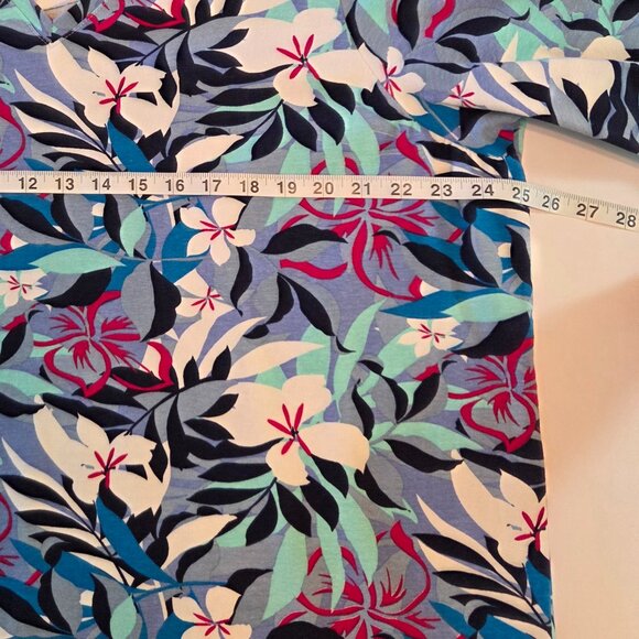 NWOT - Jessica London Floral 3/4 Sleeve Top – Size 22/24 - Picture 6 of 9